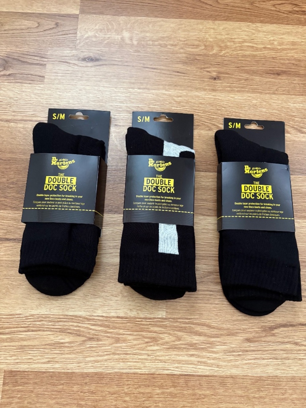 NWT Dr. Martens Double Doc Sock